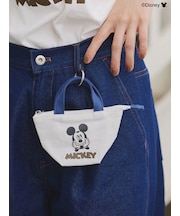【Disney】ミッキーマウス/トートバッグキーホルダーB