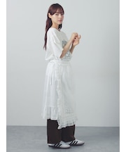 レースエプロンスカート
