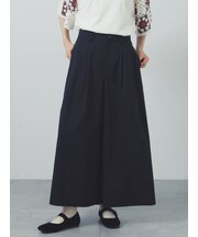ストレッチタックキュロットパンツ
