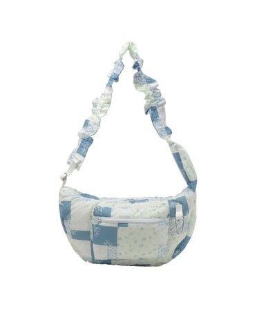 【Cross×Staff】ボトルポケ付/ハーフムーンフリルbag