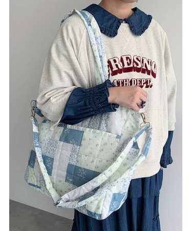 【Cross×Staff】ボトルポケ付/10ポケットトートbag