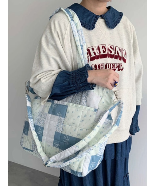 【Cross×Staff】ボトルポケ付/10ポケットトートbag
