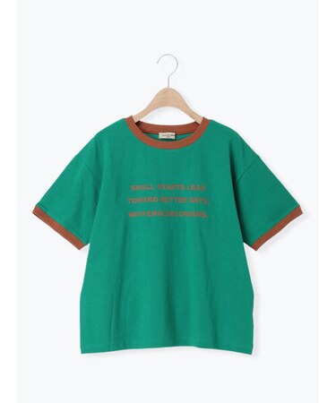 【接触冷感】プリントリンガーTシャツ