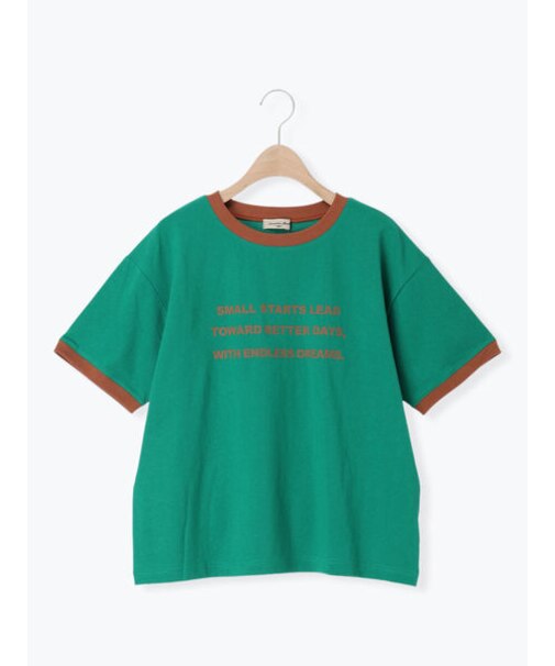 【接触冷感】プリントリンガーTシャツ
