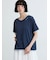 ◇【接触冷感/UVカット】配色レイヤードTシャツ