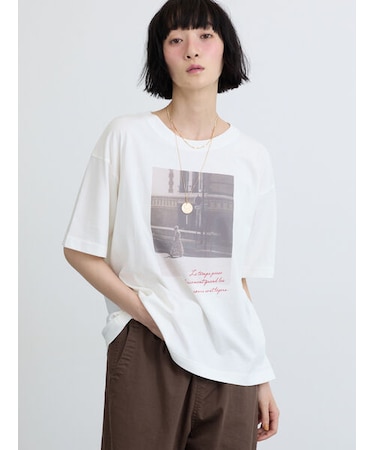 【接触冷感】転写プリントTシャツ