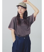 【USAコットン】レイヤード風Tシャツ