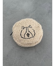 ボアアニマル刺繍ポーチチャーム