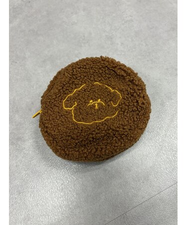 ボアアニマル刺繍ポーチチャーム