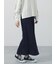 小花柄シャーリングナロースカート