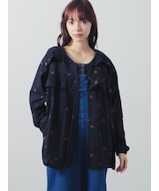 花刺繍チュニック