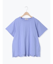 【接触冷感】バックスカラップレースTシャツ
