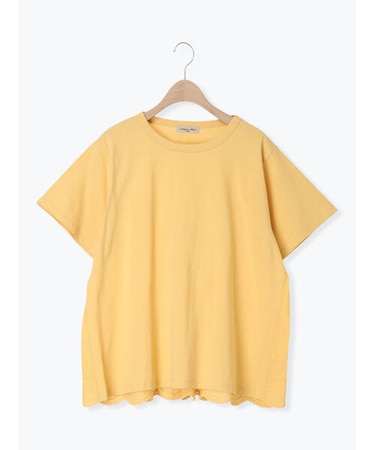 【接触冷感】バックスカラップレースTシャツ