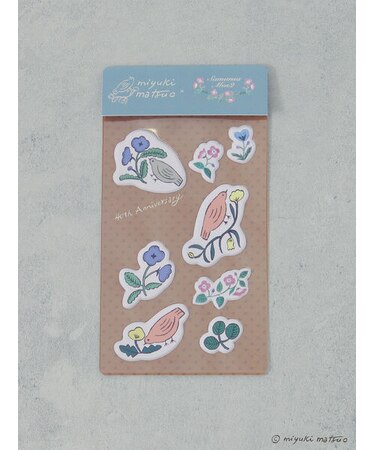 【miyuki matsuo×Samansa Mos2】シール《販路限定》