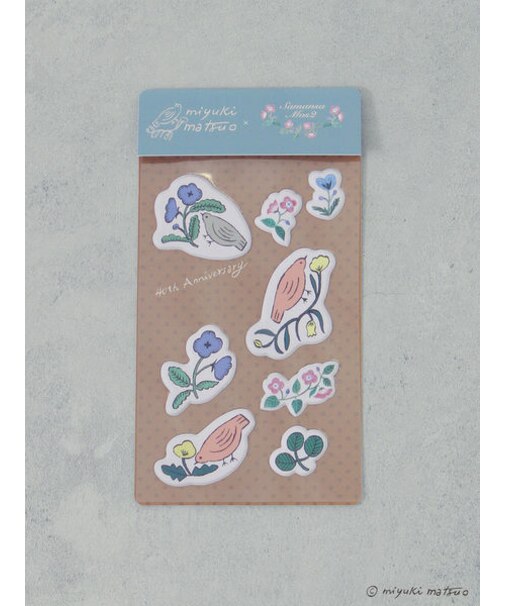 【miyuki matsuo×Samansa Mos2】シール《販路限定》