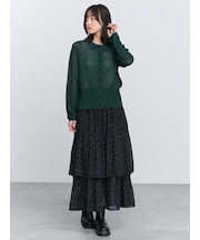 レイヤード風消しプリーツスカート
