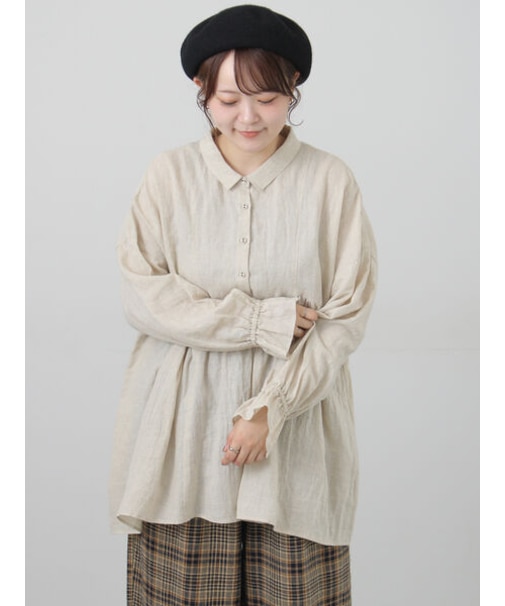 【Cross×Linen】ふんわりチュニック