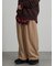 ツイルワイドストレートパンツ