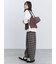 ツイルワイドストレートパンツ