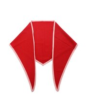 【カシミヤブレンド】配色三角ストール