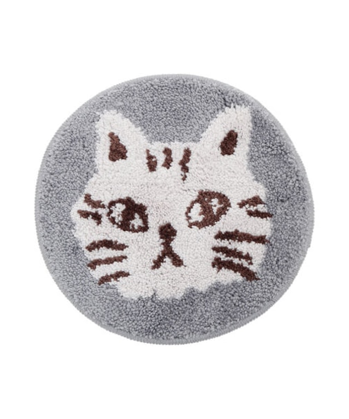 ねこフェイスチェアパッド