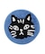 ねこフェイスチェアパッド