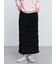 プリーツジャガードナロースカート