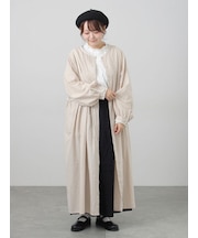 【販路限定】配色パイピングワンピース