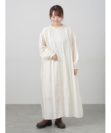 レーヨンナイロンレースワンピース