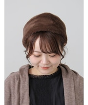 フェイクファーヘアバンド