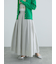 ナイロンタフタタックフレアスカート