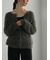 ラメロングシャギーニット