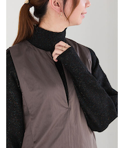 ミックスラメハイネックニット