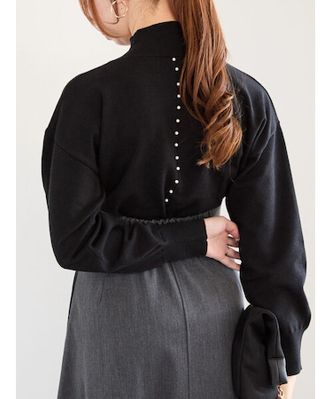 バックパールニット