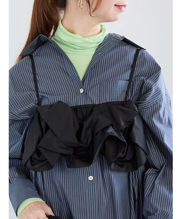 バルーンフリルビスチェ