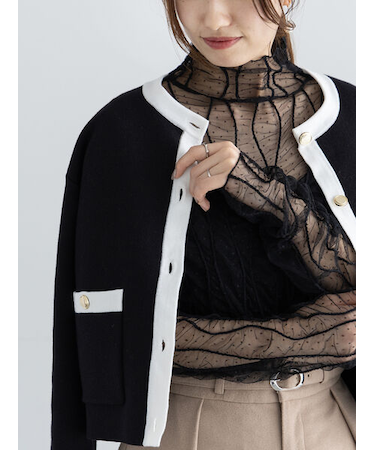 ドットシャーリングチュールインナー