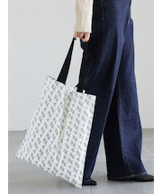 ファブリックトートバック(総柄)