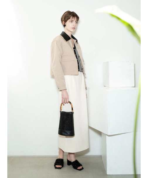 【宮本茉由着用】ダブルポケットジップジャケット《2025spring catalog item》