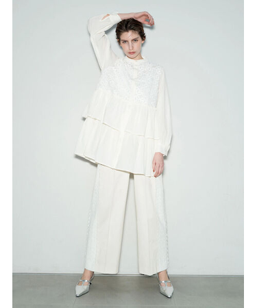 【Atelier Sucre】サイドレースパンツ《2025spring catalog item》