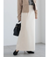 【宮本茉由着用】ハイウエストロングナロースカート《2025spring catalog item》