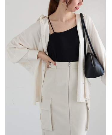 シャイニースパンドルマンシャツ《2025spring catalog item》