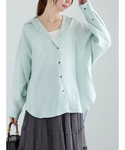 シャイニースパンドルマンシャツ《2025spring catalog item》