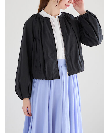 バルーンヘムギャザーブルゾン