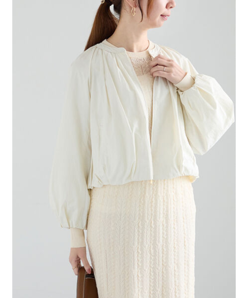 バルーンヘムギャザーブルゾン