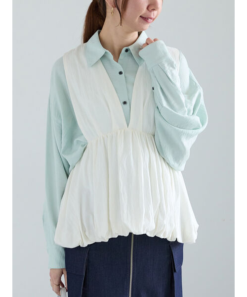 sara mallika コットンエンブロイダリーオールインワン｜アーバン