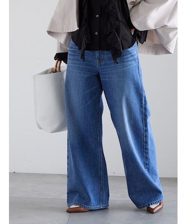 【EDWIN別注】ワイドデニムパンツ《2025spring catalog item》