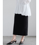 フクレジャカードストレートロングスカート《2025spring catalog item》