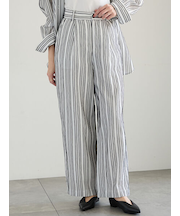 シェイドストライプタックパンツ（セットアップ可）《2025spring catalog item》