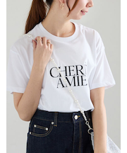 ロゴプリントTシャツ