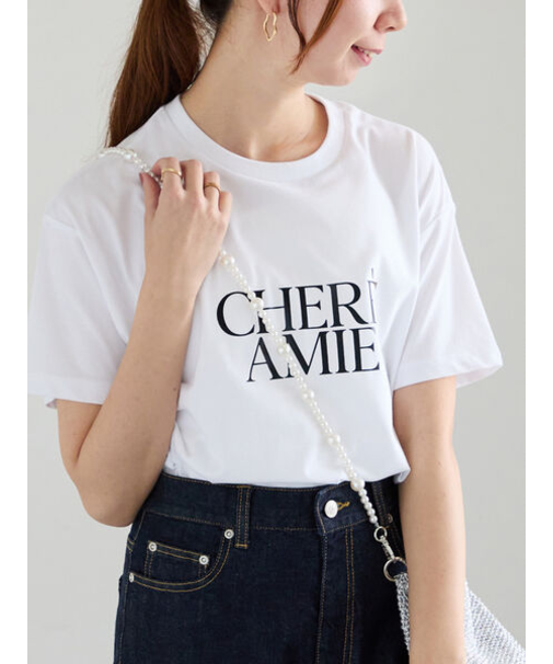 ロゴプリントTシャツ